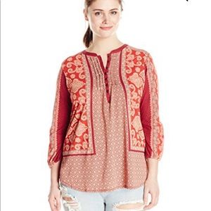 Deals for Lucky Brand Henley Top 